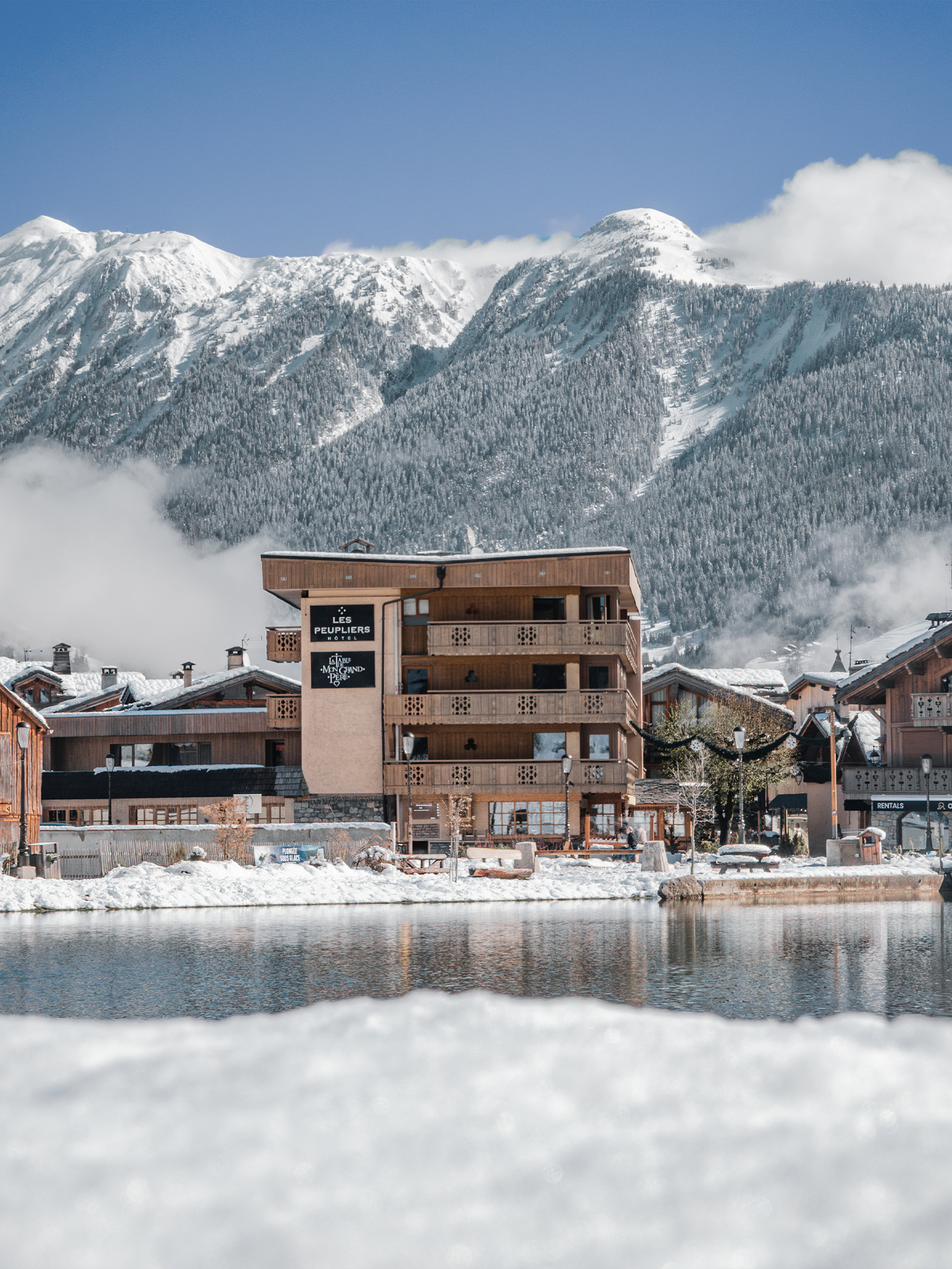 L’Hôtel Les Peupliers – Courchevel le Praz L'Hôtel Les Peupliers - Courchevel le Praz